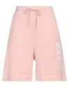 Msgm Woman Shorts & Bermuda Shorts Pink Size S Cotton, Polyester