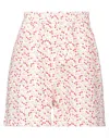 Msgm Woman Shorts & Bermuda Shorts White Size 6 Cotton