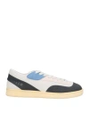 Msgm Woman Sneakers Light Pink Size 7 Leather, Rubber In Multi