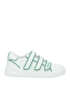 Msgm Woman Sneakers White Size 7 Leather In White