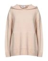 Msgm Woman Sweater Beige Size S Wool, Cashmere