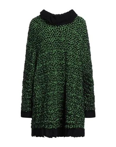 Msgm Woman Sweater Black Size 4 Synthetic Fibers, Polyamide, Merino Wool, Acrylic, Alpaca Wool