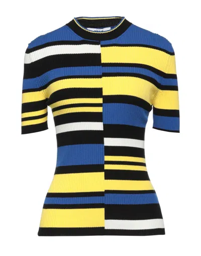 Msgm Sweaters In Blue