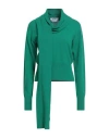 Msgm Woman Sweater Green Size S Wool, Viscose, Polyamide, Cashmere