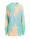Msgm Woman Sweater Light Green Size S Cotton