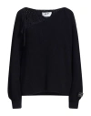Msgm Woman Sweater Midnight Blue Size Xs Wool, Cashmere In Blue