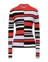 Msgm Turtlenecks In Red
