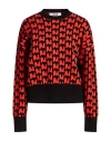 Msgm Monogram-logo Sweatshirt In Multi