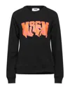 Msgm Sweatshirts In Black