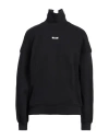 Msgm Woman Sweatshirt Black Size Xs Cotton