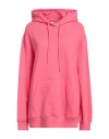 Msgm Woman Sweatshirt Pink Size L Cotton In Pink