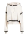 Msgm Woman Sweatshirt Slate Blue Size M Cotton