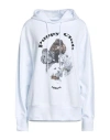 Msgm Woman Sweatshirt White Size L Cotton In White