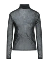 Msgm Woman T-shirt Black Size 8 Polyester