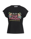 Msgm Woman T-shirt Black Size S Cotton