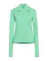 Msgm Woman T-shirt Light Green Size S Polyamide, Elastane