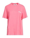 Msgm Woman T-shirt Magenta Size L Cotton