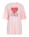 Msgm T-shirts In Pink