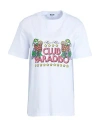 Msgm Woman T-shirt White Size S Cotton