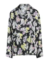 Msgm Woman Shirt Black Size 4 Polyester