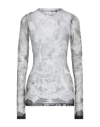 Msgm Woman Top Black Size 4 Polyamide, Elastane