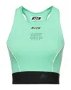 Msgm Tops In Green