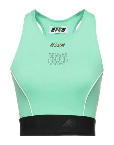 Msgm Tops In Green