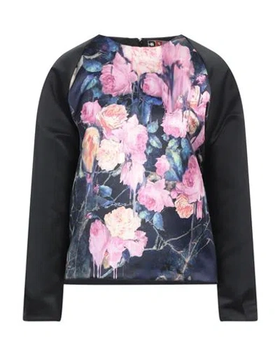 Msgm Woman Top Pink Size 6 Polyester