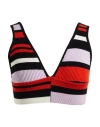 Msgm Woman Top Red Size S Viscose, Polyester