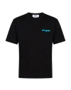 Msgm Logo-print Short-sleeve T-shirt In Black