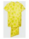 Msgm Chic Suit Dress For Women In Yellow
