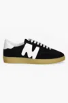 Msgm Black Retro Sneakers In Black