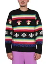 MSGM WOOL CREW NECK SWEATER