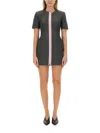 Msgm Wool Dress In Gray