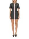 Msgm Wool Dress In Gray