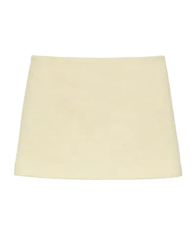 MSGM WOOL MINI SKIRT