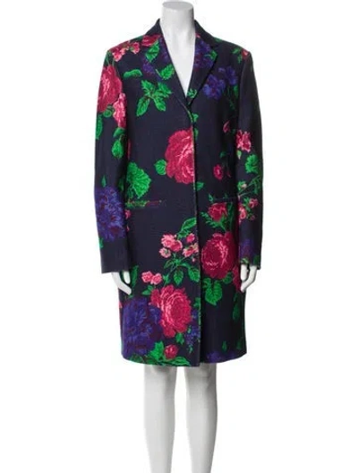 Pre-owned Msgm Wool Printed Skirt Set In Multi