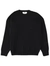 Msgm Wool Sweater In Black