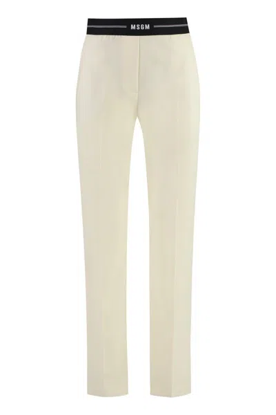MSGM MSGM WOOL TROUSERS