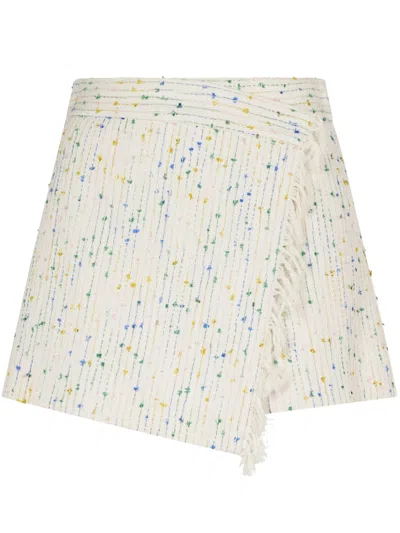 MSGM MSGM WRAP STYLE SHORTS
