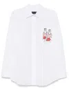 Msgm X Luke Edward Hall Sailors In Love Shirt In 白色
