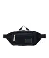 Msgm Zippered Waist Pack In Black