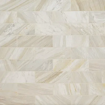 Msi Athena Gold 4 In. X 12 In. Honed Marble Subway Floor And Wall Tile