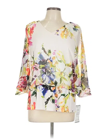 Msk 3/4 Sleeve Blouse In White
