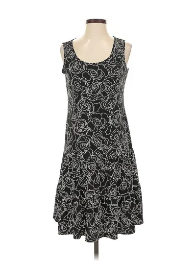 Pre-owned Msk Casual Dress In Black