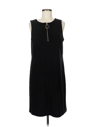 Pre-owned Msk Casual Dress In Black