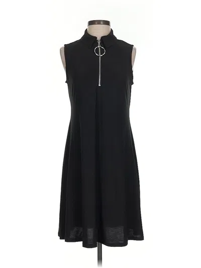 Pre-owned Msk Casual Dress In Black