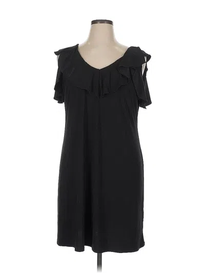 Pre-owned Msk Casual Dress In Black