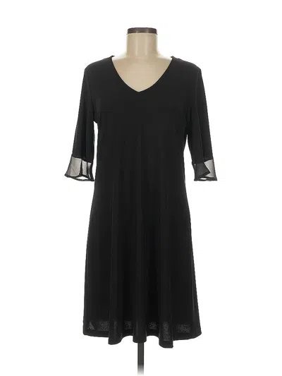 Pre-owned Msk Casual Dress In Black
