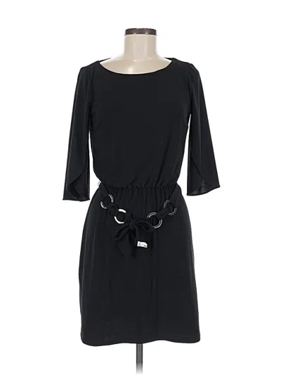 Pre-owned Msk Casual Dress In Black
